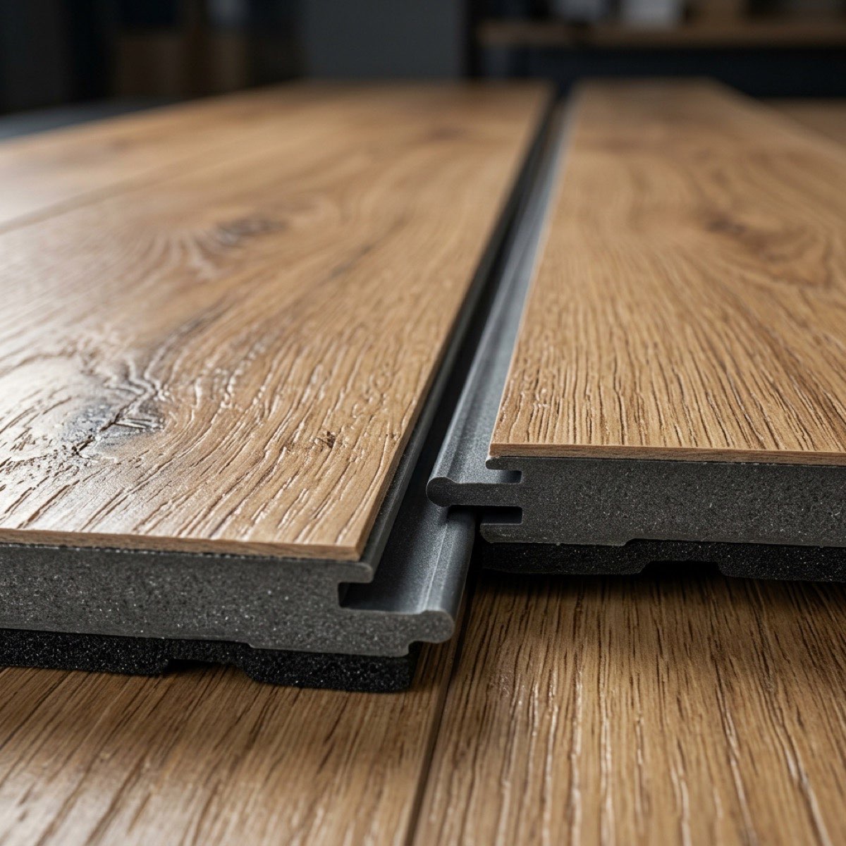 Flooring close up