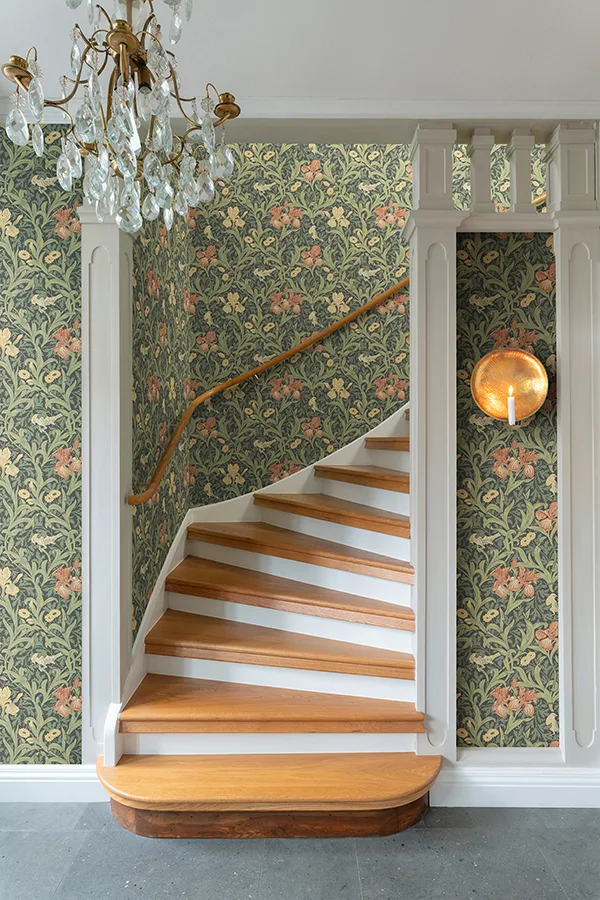 Wallpaper sample books in showroom
